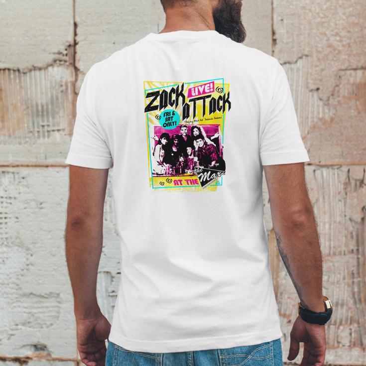 Saved By The Bell Zack Attack Live Mens Back Print T-shirt Funny Gifts