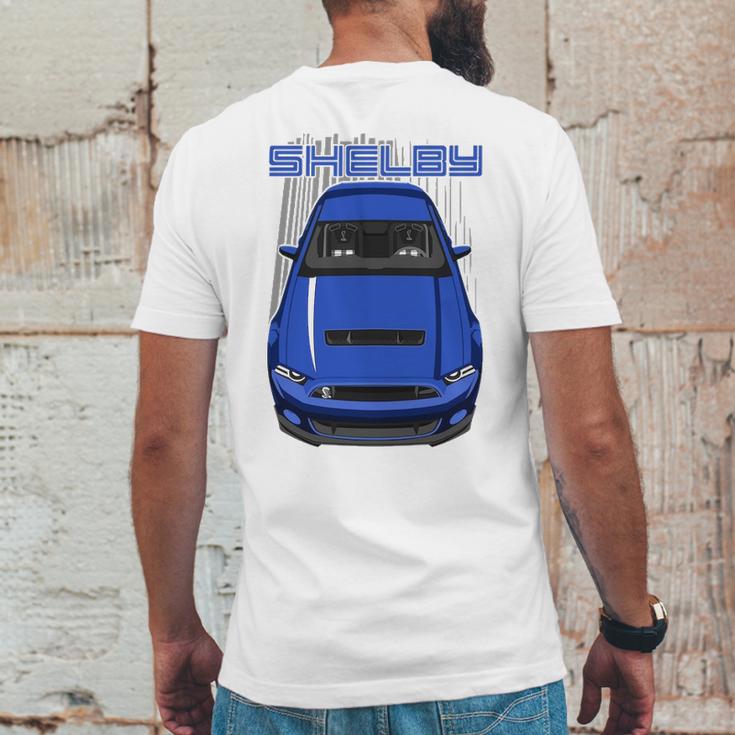 Shelby Gt500 S197 Blue Mens Back Print T-shirt Funny Gifts