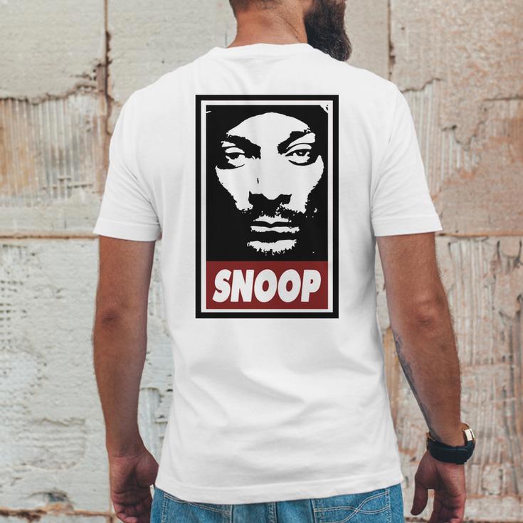 Snoop Dogg Poster For Fans Mens Back Print T-shirt Funny Gifts