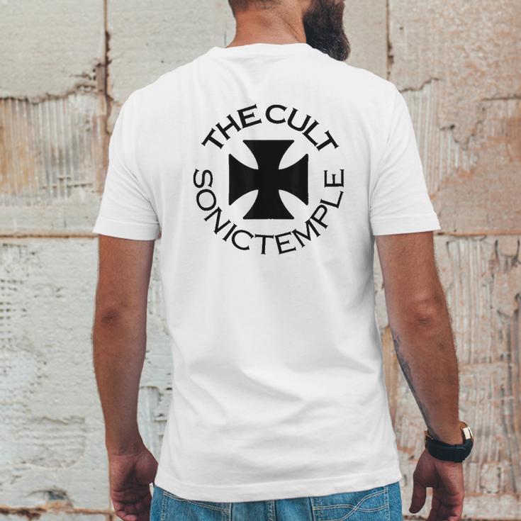 Sonic Temple Iron Cross Mens Back Print T-shirt Funny Gifts