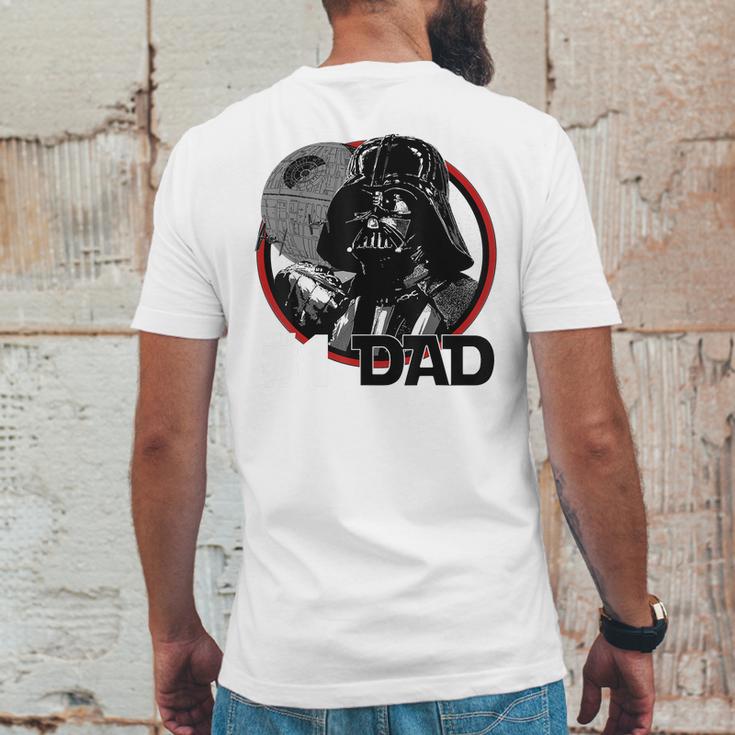 Star Wars Darth Vader 1 Dad Death Star Graphic T-Shirt Mens Back Print T-shirt Funny Gifts