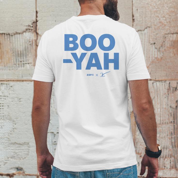 Stuart Scott Booyah Mens Back Print T-shirt Funny Gifts