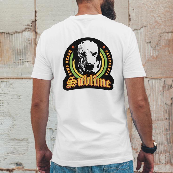 Sublime Long Beach California Mens Back Print T-shirt Funny Gifts