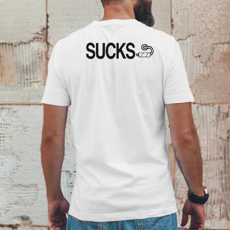 Sucks Social Distancing Mens Back Print T-shirt Funny Gifts