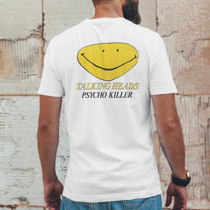 Talking Heads Psycho Killer Mens Back Print T-shirt Funny Gifts