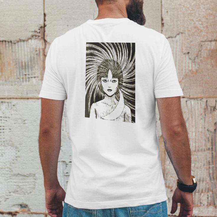 Terribly Tomie Junji Ito Mens Back Print T-shirt Funny Gifts