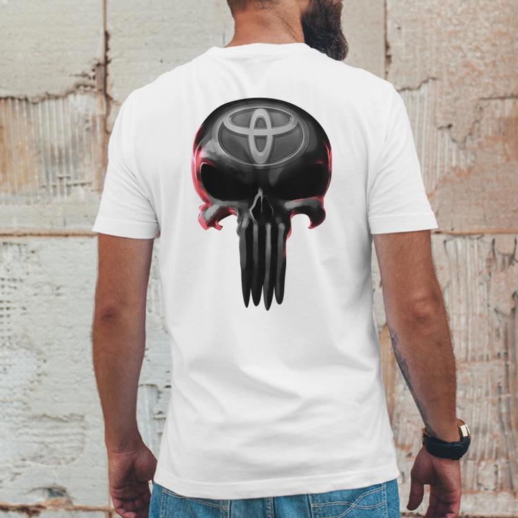 Toyota Skull V1 T-Shirt Toyota Skull V1 Hoodies Mens Back Print T-shirt Funny Gifts