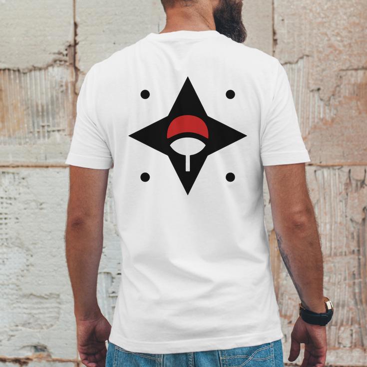 Uchiha Clan Mens Back Print T-shirt Funny Gifts