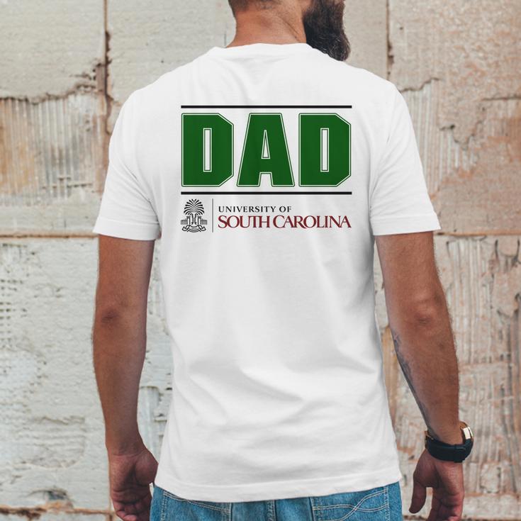 University Of South Carolina Columbia Proud Dad Parents Day 2020 Mens Back Print T-shirt Funny Gifts