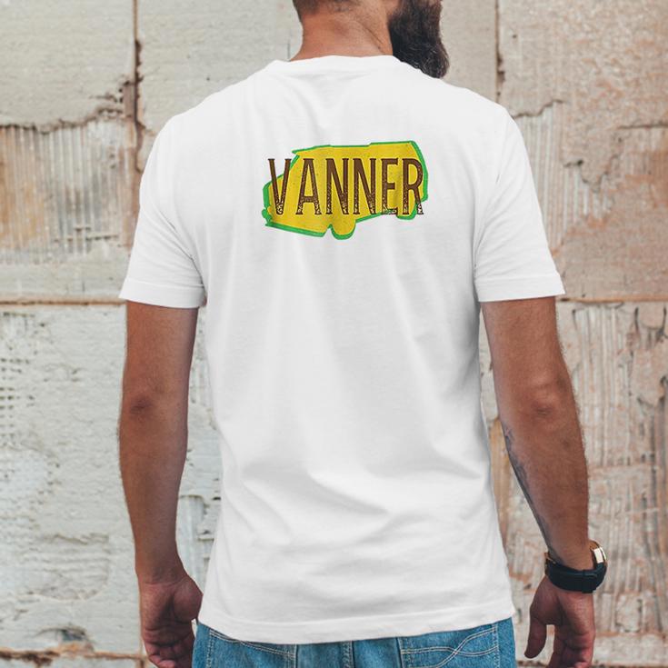 Vannin Vanning Van Mens Back Print T-shirt Funny Gifts