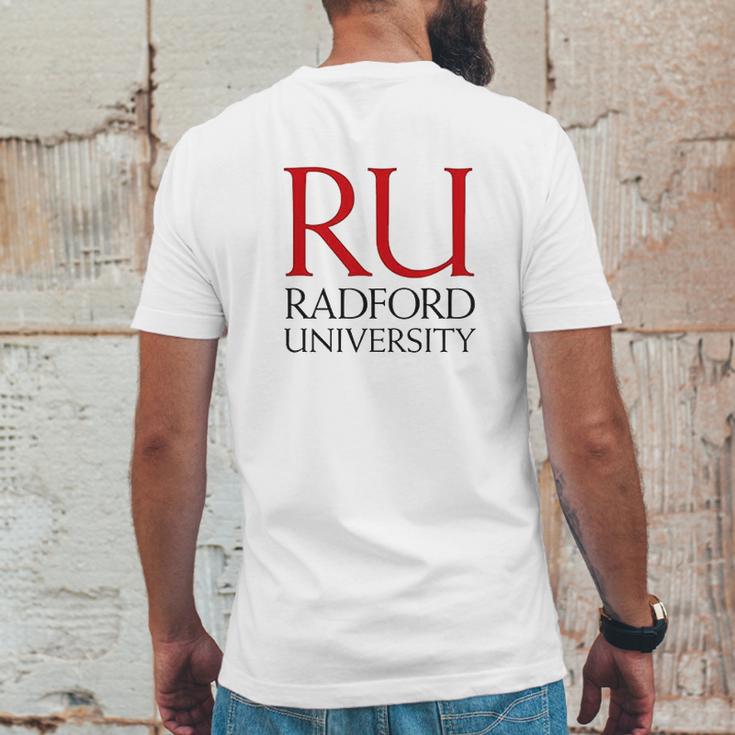 Vavd Ladys Radford University Mens Back Print T-shirt Funny Gifts