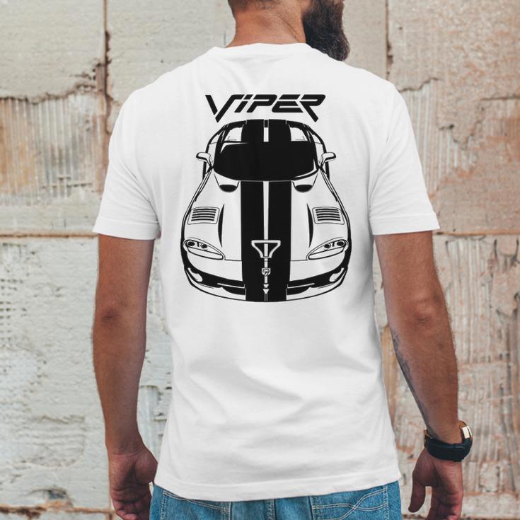 Viper 1996 2002 Black Stripes Mens Back Print T-shirt Funny Gifts