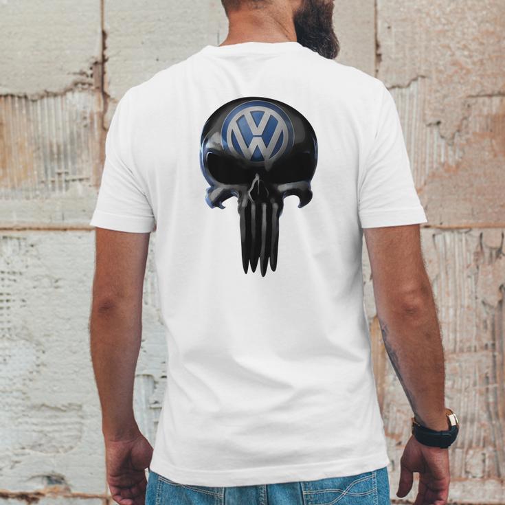 Volkswagen Skull V1 T-Shirt Volkswagen Skull V1 Hoodies Mens Back Print T-shirt Funny Gifts