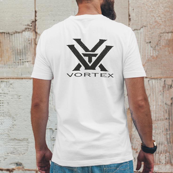 Vortex Optics Logo Mens Back Print T-shirt Funny Gifts