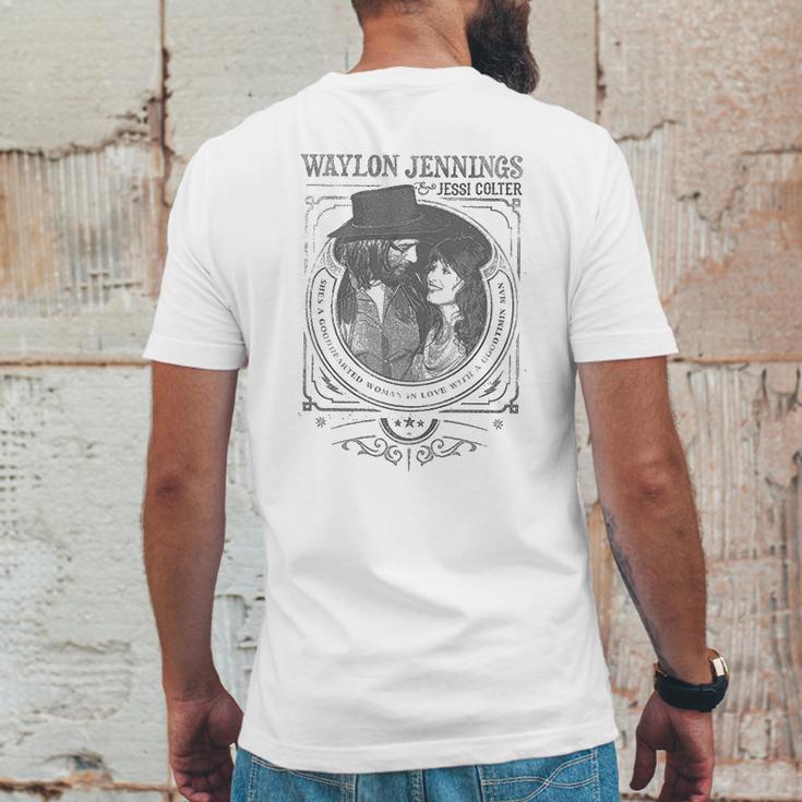 Waylon Jennings Jessi Good Mens Back Print T-shirt Funny Gifts