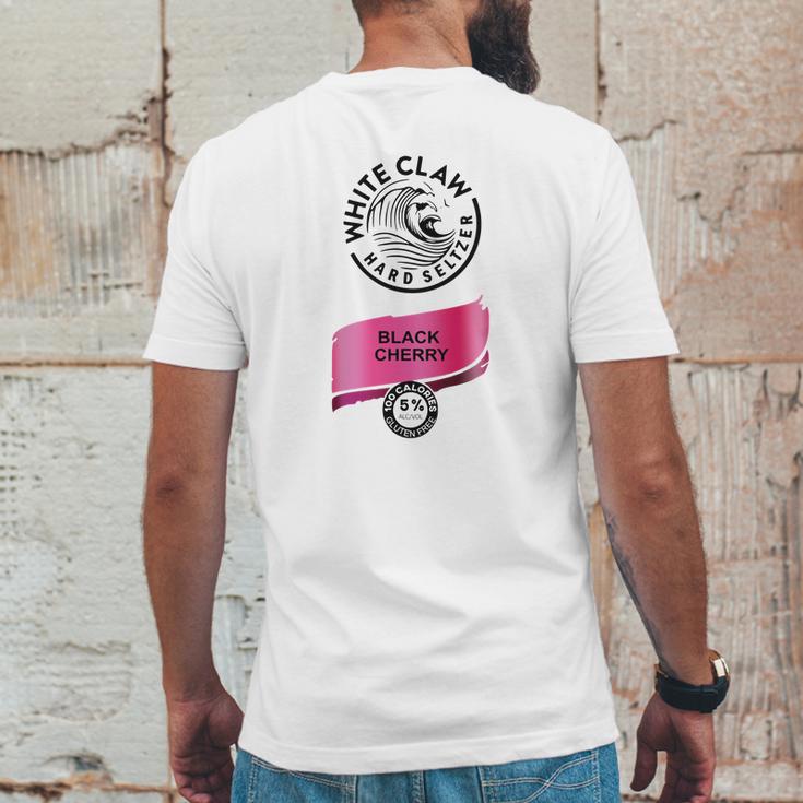 White Claw Hard Seltzer Black Cherry Shirt Mens Back Print T-shirt Funny Gifts