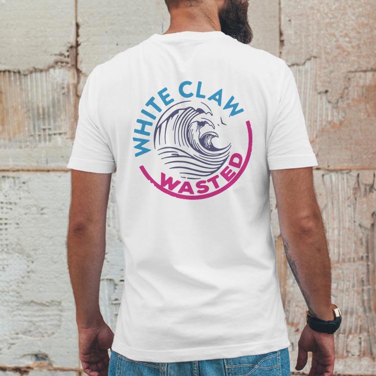 White Claw Wasted T-Shirt Mens Back Print T-shirt Funny Gifts