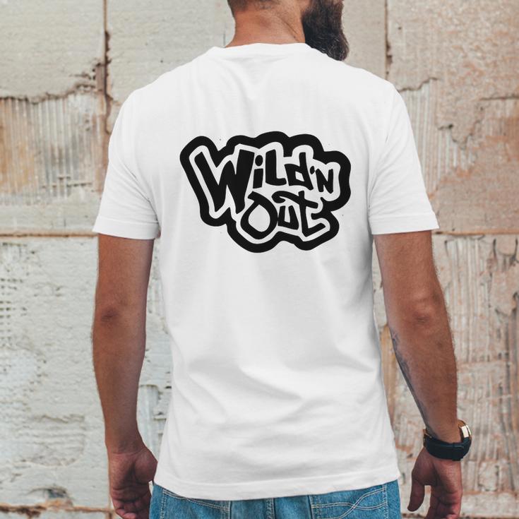 Wild N Out Mens Back Print T-shirt Funny Gifts