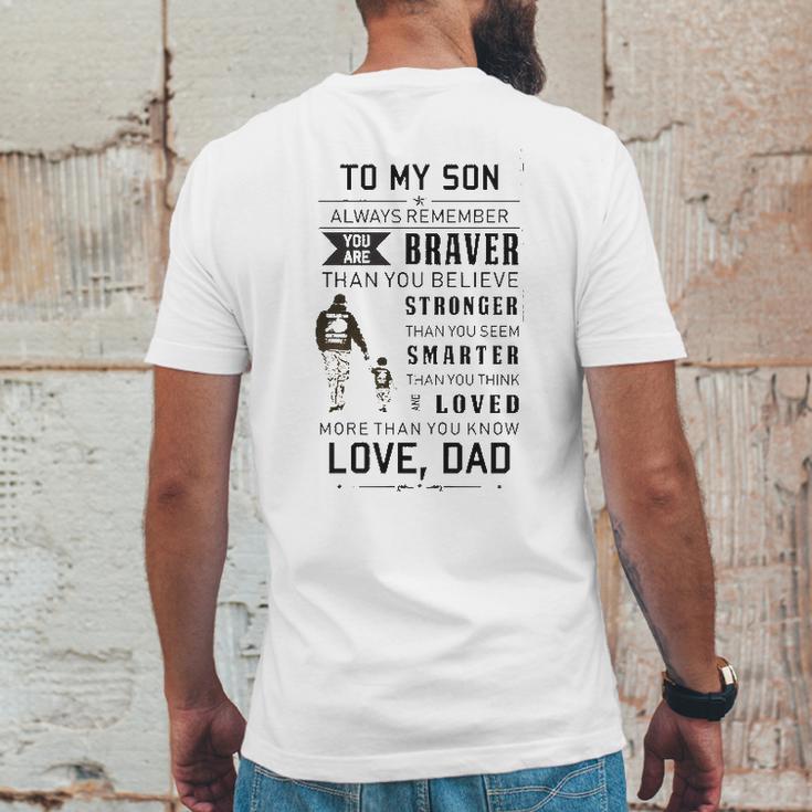 Word For Son Back Print New Style Mens Back Print T-shirt Funny Gifts