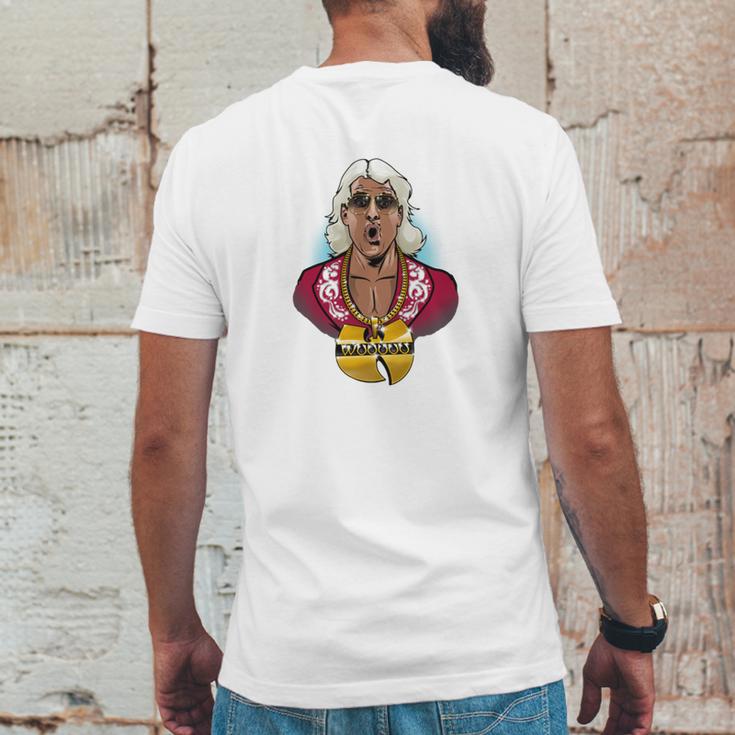 Wwe Ric Flair Woo Tang Mens Back Print T-shirt Funny Gifts