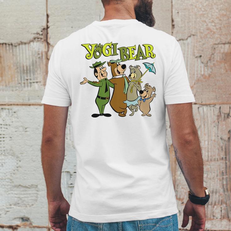 Yogi Bear Squad Mens Back Print T-shirt Funny Gifts