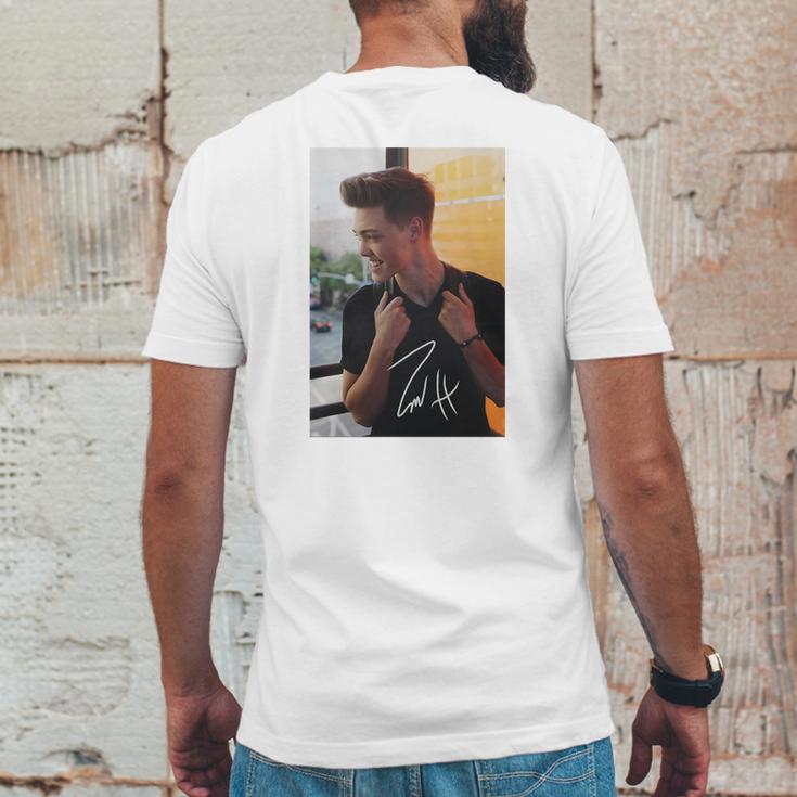 Zach Herron Why Dont We Mens Back Print T-shirt Funny Gifts