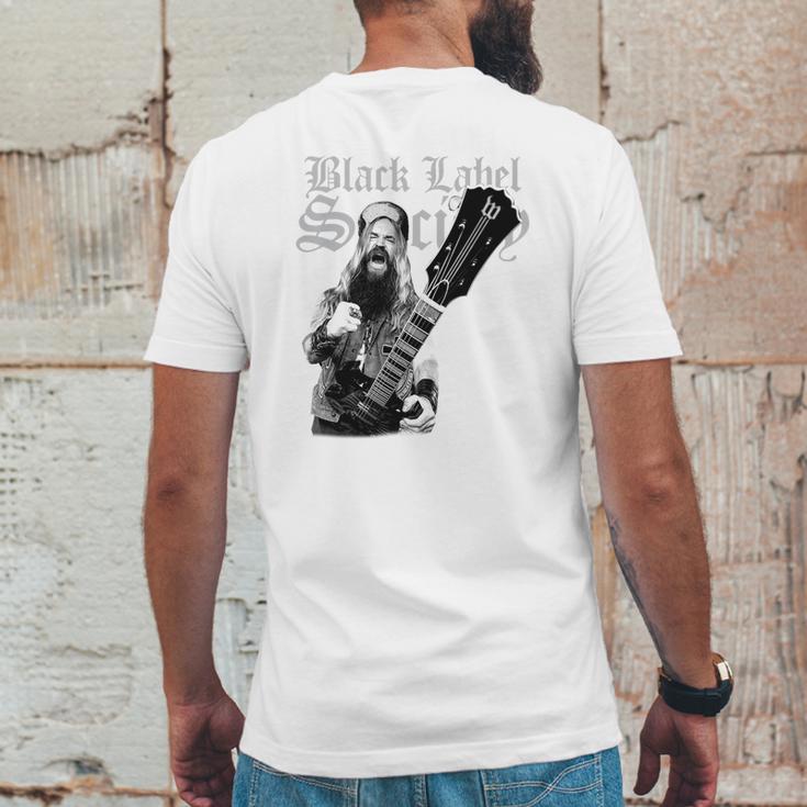 Zakk Wylde Mens Back Print T-shirt Funny Gifts