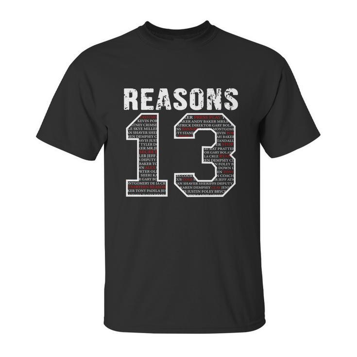 13 Reasons Why T-Shirt_1 Unisex T-Shirt