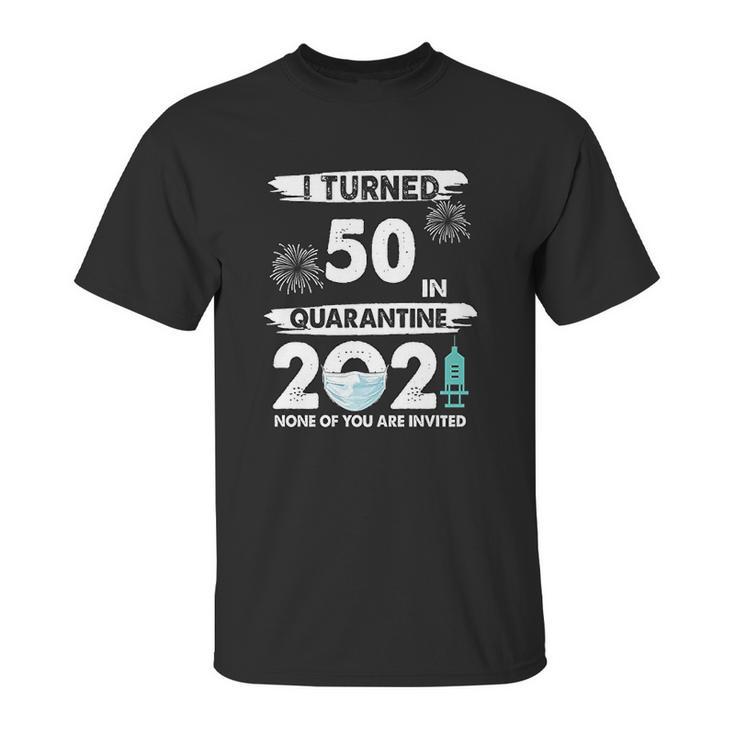 51St Birthday February 1971 Vintage I Turned 51 Unisex T-Shirt