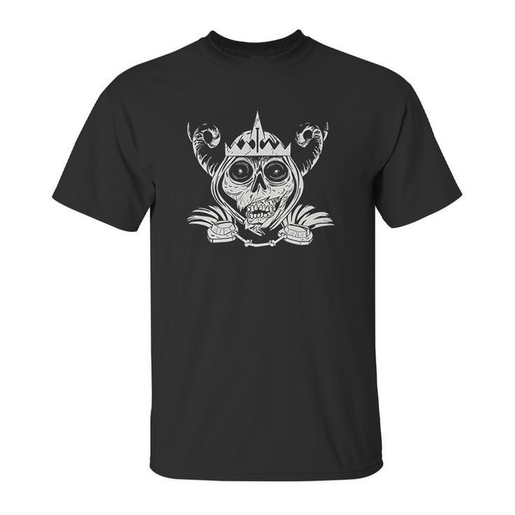 Adventure Time Skull Face Cartoon Network Unisex T-Shirt