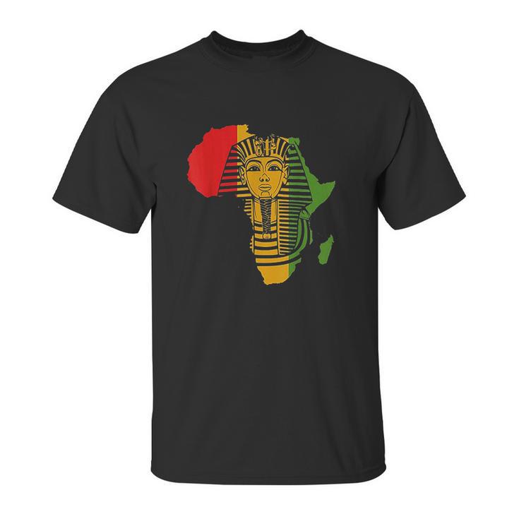 African Gift For Men Egyptian Pharaoh King Tut Dashiki Unisex T-Shirt