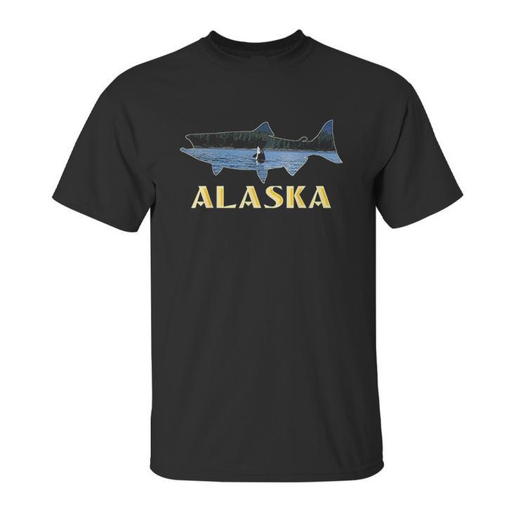 Alaska King Salmon Fishing Vacation Unisex T-Shirt