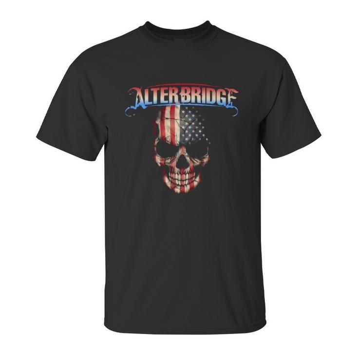 Alter Bridge Skull America T Shirt Unisex T-Shirt