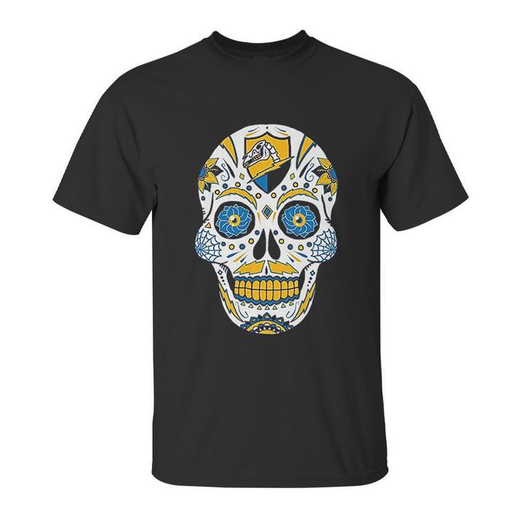 Americas Finest Los Angeles Sugar Skull Unisex T-Shirt