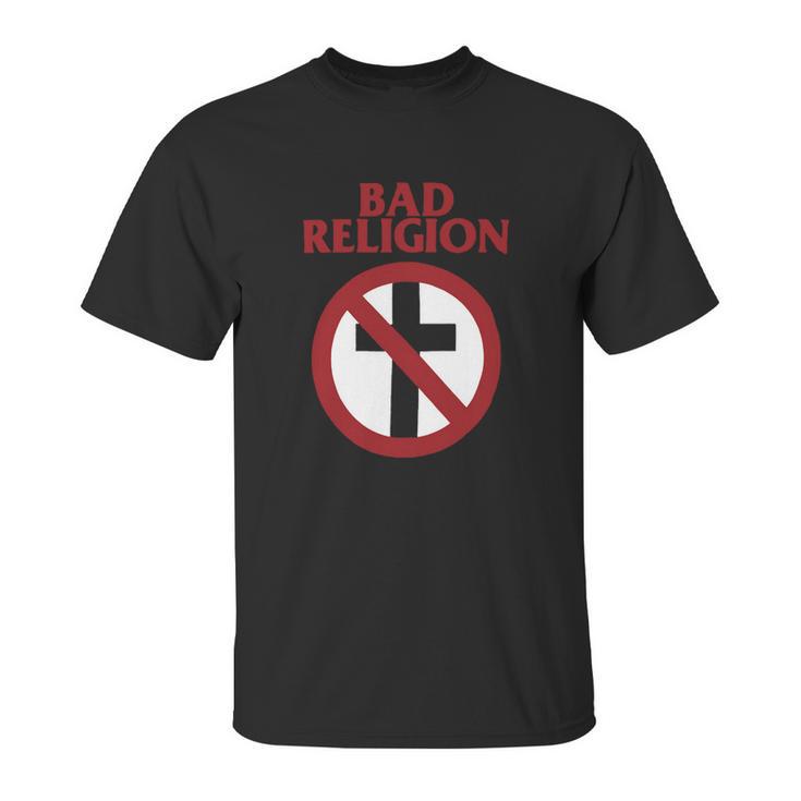 Bad Religion Mens Classic Crossbuster Unisex T-Shirt