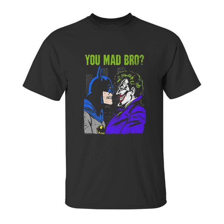 Batman Joker Mad Bro Unisex T-Shirt