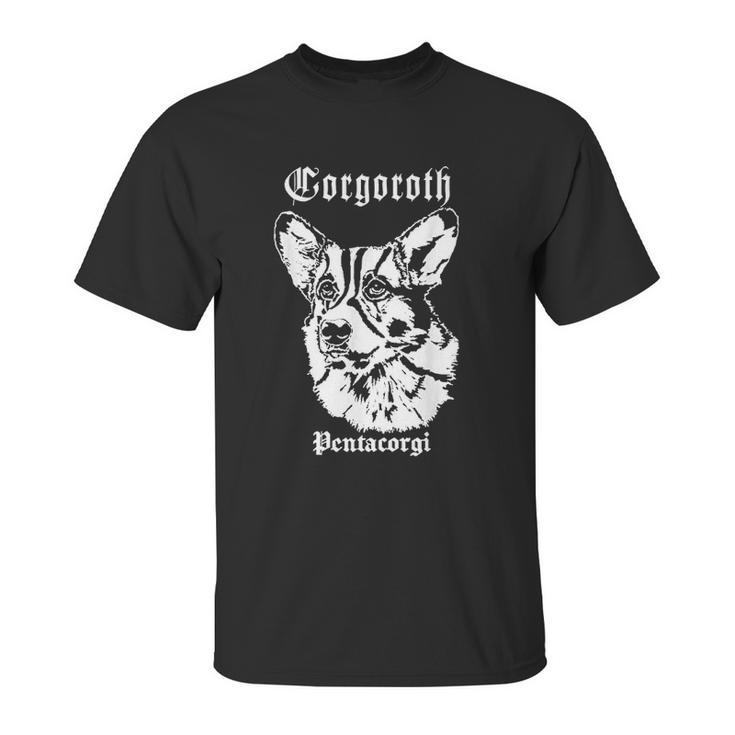 Black Metal Corgi Corgoroth Gorgoroth Unisex T-Shirt