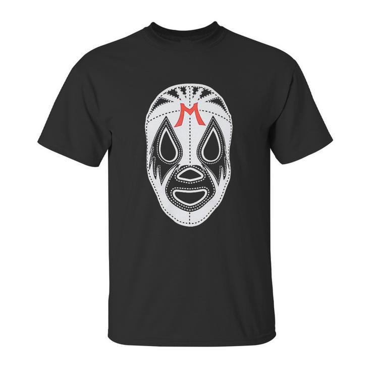 Black Mil Mascaras Lucha Libre Wrestling Gear Unisex T-Shirt