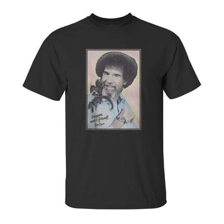 Bob Ross Squirrel Tee Unisex T-Shirt