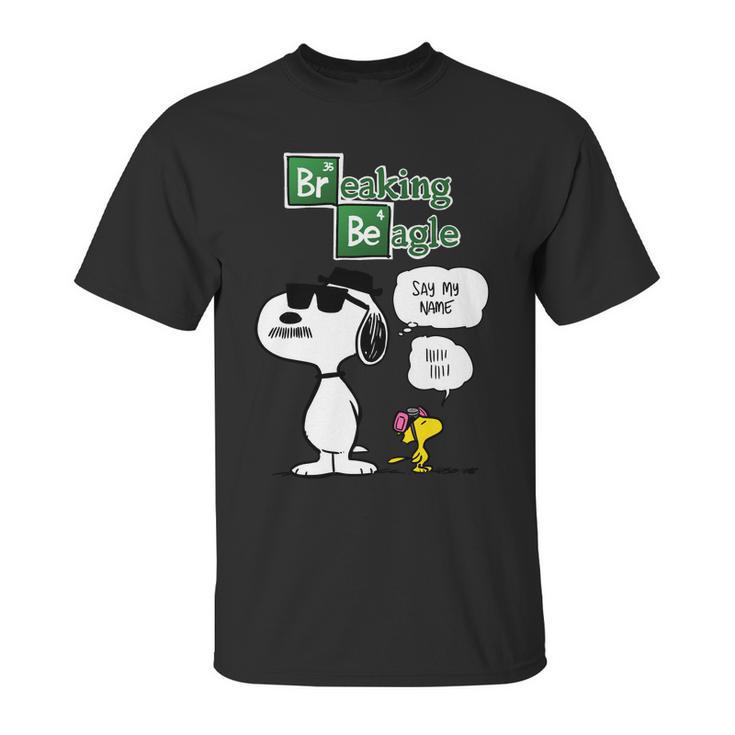 Breaking Beagle Unisex T-Shirt