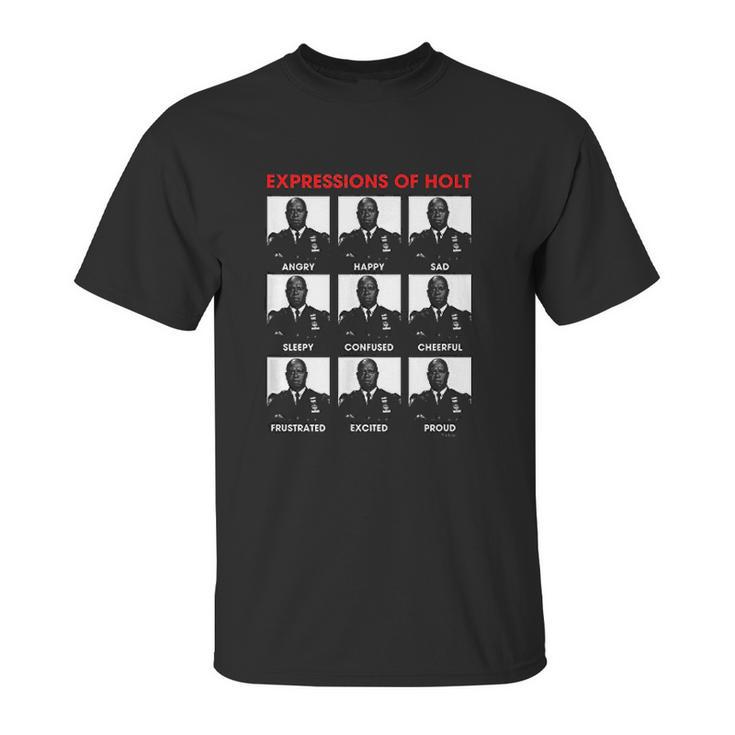 Brooklyn Nine Nine Expressions Of Holt Unisex T-Shirt