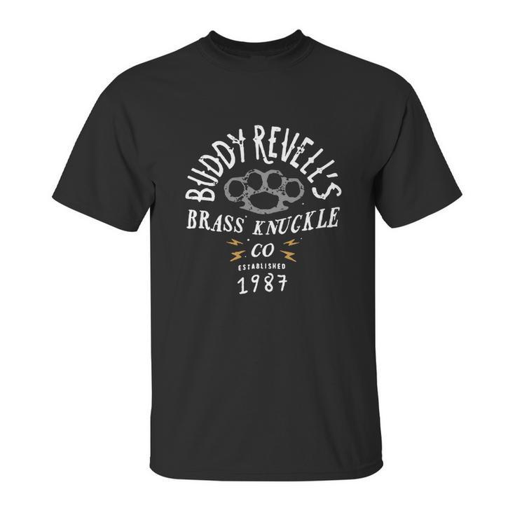 Buddy Revells Brass Knuckle Co Established 1987 Shirt T Shirt Tee Unisex T-Shirt