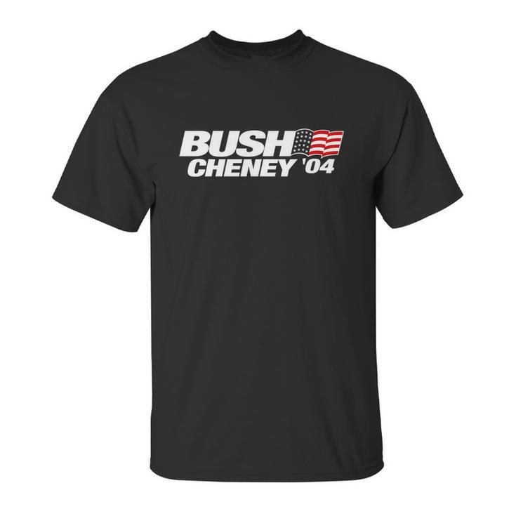 Bush Cheney 2004 Election Campaign Logo Gift Unisex T-Shirt