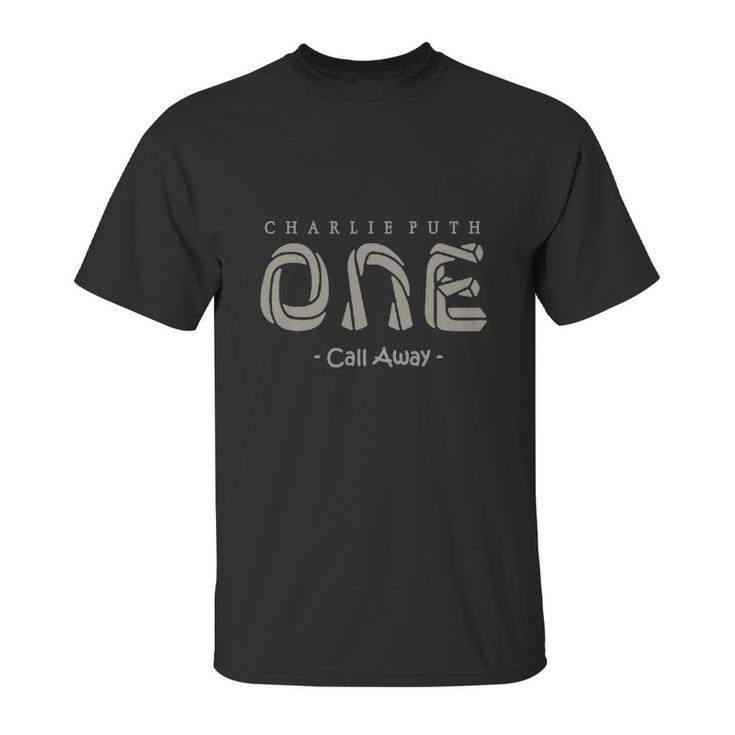 Charlie Puth One Call Away T-Shirt Unisex T-Shirt