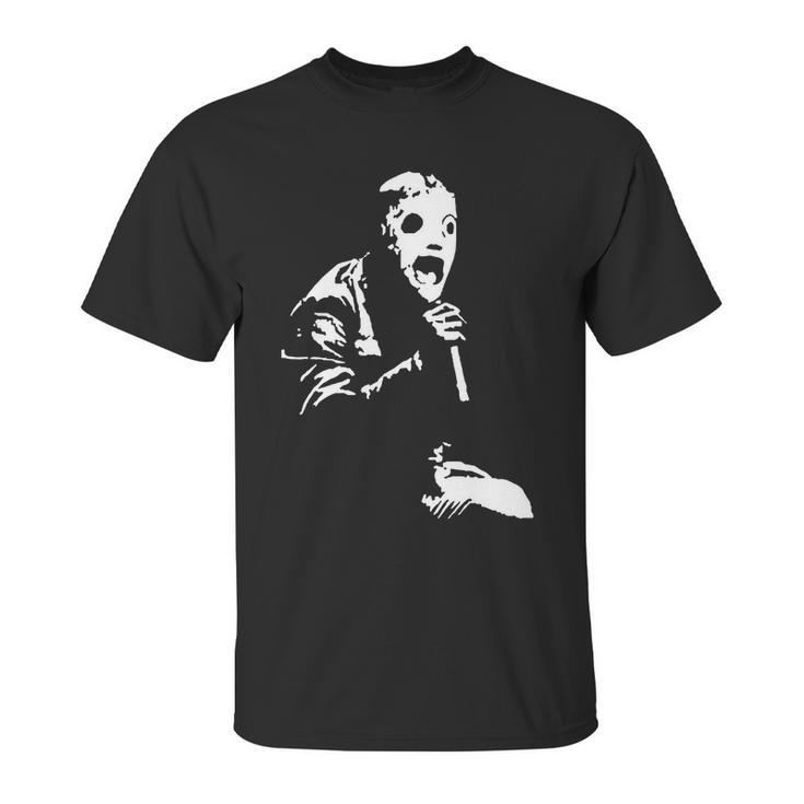 Corey Taylor Slipknot With Face Covering Iconic Rock Men Unisex T-Shirt