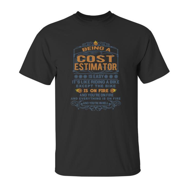 Cost Estimator Frideabike Unisex T-Shirt