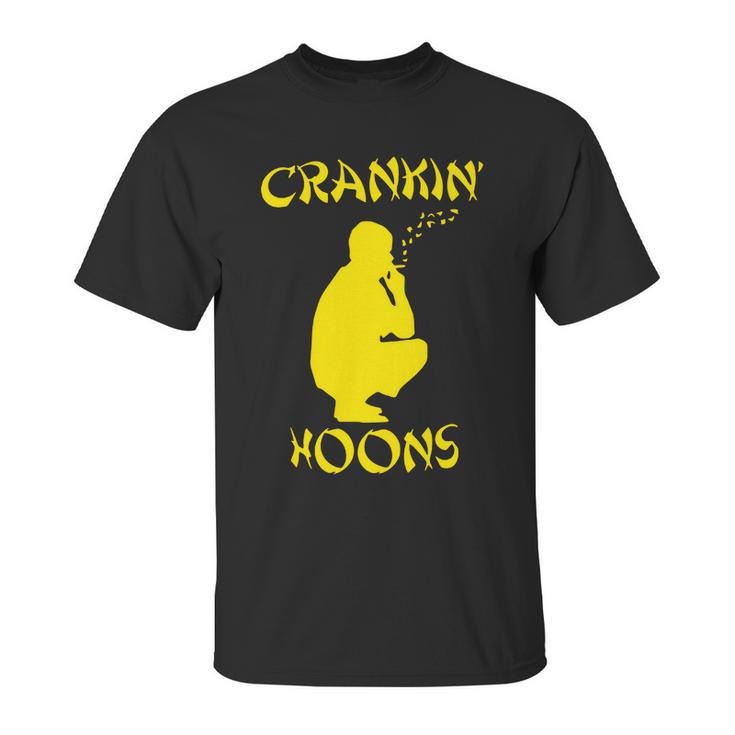 Crankin-Hoons-Pocket-Tee---Red-Xl-Back Unisex T-Shirt