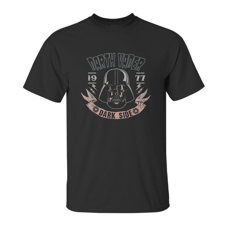 Darth Vader 1977 Dark Side Vintage Graphic Unisex T-Shirt