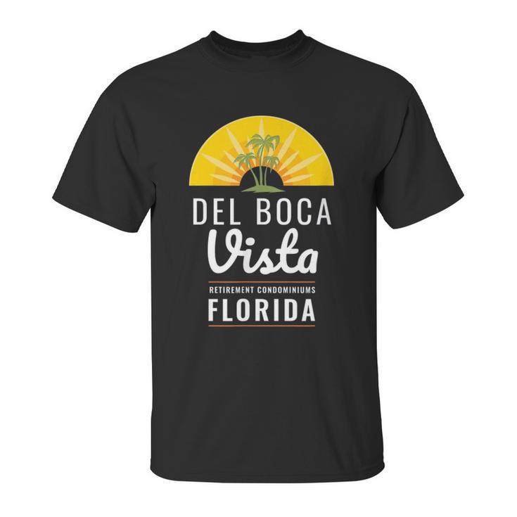 Del Boca Vista Funny Florida Unisex T-Shirt