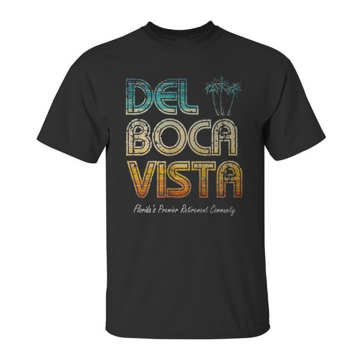 Del Boca Vista Retro Vintage Unisex T-Shirt